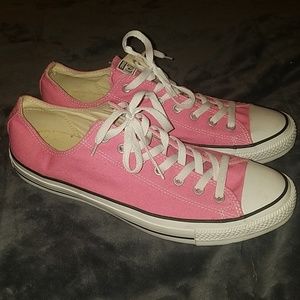 Pink mens Converse